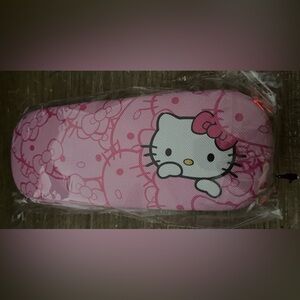 Hello Kitty Pink Hard Shell Eye Glasses Case